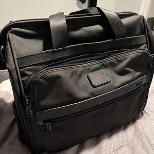 Tumi Alpha 2 FXT 96946-1041 Framed Soft Duffel - Black